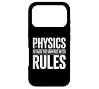 Carcasa para iPhone 17 Pro Physics Because The Universe Needs Rules Ciencia -