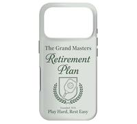 Carcasa para iPhone 17 Pro Pickleball Plan de jubilación Divertido Jubilado