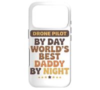 Carcasa para iPhone 17 Pro Piloto De Drones De Día Mejor Papá del Mundo De Noche Día