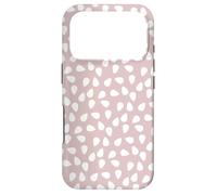 Carcasa para iPhone 17 Pro Pink White Teardrop Leaf-Like Petal Seedpod Nature Pattern