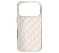 Carcasa para iPhone 17 Pro Pinky Beige Wavy Lines Stripes Organic Classic Pattern