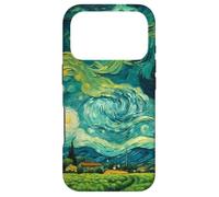 Carcasa para iPhone 17 Pro Pintura de Arte Moderno de Campos de Trigo Verde de Van Gogh