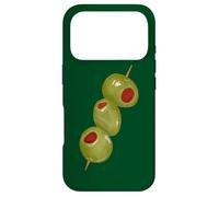 Carcasa para iPhone 17 Pro Pintura Verde Martini Oliva Gourmet Verano