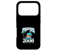 Carcasa para iPhone 17 Pro Piscis 2006 Astro Año Melanina Reina Afro Diosa