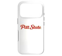 Carcasa para iPhone 17 Pro Pittsburg State University Gorillas Pitt State Script Logo