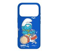 Carcasa para iPhone 17 Pro Pitufos Armonía Musical Genio Dibujos Animados Retro 80s 90s Clásico