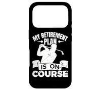 Carcasa para iPhone 17 Pro Plan de jubilación de Golf Jugador de Golf Retirado