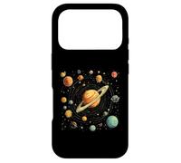 Carcasa para iPhone 17 Pro Planetas del Sistema Solar Órbita Cósmica