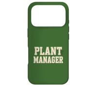 Carcasa para iPhone 17 Pro Plant Manager, Funny Plant Lover, Gardening Humor