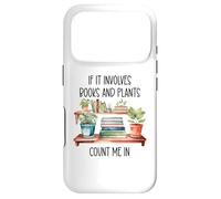 Carcasa para iPhone 17 Pro Plants & Book Lover,Plant Lady If It Involves Books & Plants