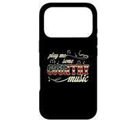 Carcasa para iPhone 17 Pro Play Me Some Country Music Western Festival Bandera Americana