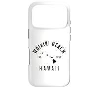 Carcasa para iPhone 17 Pro Playa Waikiki, Honolulú, Hawái, Islas Hawaianas Antiguas