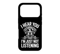 Carcasa para iPhone 17 Pro Plott Hounds Divertido Perro de Plott
