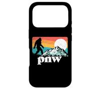 Carcasa para iPhone 17 Pro PNW - Pacific Northwest Bigfoot Mountains Retro 80s Graphic