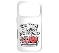 Carcasa para iPhone 17 Pro ¿Podemos Todos llevarnos Bien, Terapia Cerebral y cardíaca