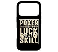 Carcasa para iPhone 17 Pro Poker Is Not Luck Its A Skill