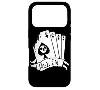 Carcasa para iPhone 17 Pro Poker x Jugador x Cráneo x Ases x Cuatro de una Clase