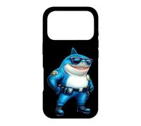 Carcasa para iPhone 17 Pro Policía Tiburón