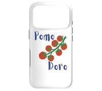 Carcasa para iPhone 17 Pro Pomo Doro Roma Italia Tomates Verano Italiano