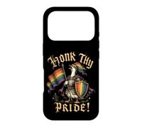 Carcasa para iPhone 17 Pro Pon la bocina a tu Orgullo Medieval REN Faire Goose LGBTQ