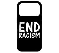 Carcasa para iPhone 17 Pro Poner Fin al Racismo Igualdad Unidad Justicia Social Conciencia No racista