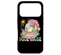 Carcasa para iPhone 17 Pro Pool Babe Lindo Rana Seta Retro Verano Vibes