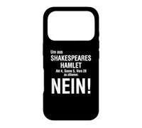 Carcasa para iPhone 17 Pro por Citar a Shakespeares Hamlet no.
