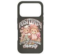Carcasa para iPhone 17 Pro Positivity is The Art of Blooming in Adversity Teddy Bears