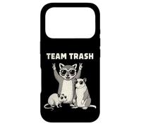 Carcasa para iPhone 17 Pro Possum Ratte Mapache Lover Rock Sign Cool Retro Team Trash