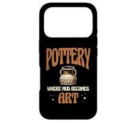 Carcasa para iPhone 17 Pro Pottery Where Mud Becomes Art Clay Potter Horno Pot Making