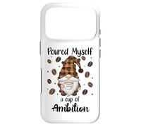Carcasa para iPhone 17 Pro Poured Myself a Cup of Ambition Mug GNOME Coffee Drinking