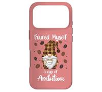 Carcasa para iPhone 17 Pro Poured Myself a Cup of Ambition Mug GNOME Drinking Coffee