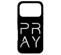 Carcasa para iPhone 17 Pro Pray God Jesus Christ Faith Prayer Religious Christian