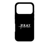 Carcasa para iPhone 17 Pro Pray On It Pray Over It Pray Through It