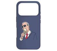 Carcasa para iPhone 17 Pro President Joe Biden Comer Helado Gafas de Sol Funny Meme