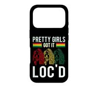 Carcasa para iPhone 17 Pro Pretty Girls Got It Loc'd Hair Afro Lover Melanina Dreadlock