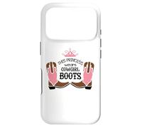 Carcasa para iPhone 17 Pro Princesa Cowgirl Botas Western Country Rodeo Girl