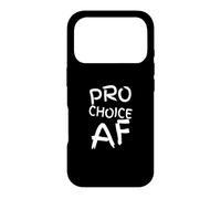 Carcasa para iPhone 17 Pro Pro Choice AF Pro Aborto Feminista Feminismo Mujer