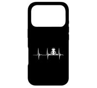 Carcasa para iPhone 17 Pro Productor Musical Disc Jockey Latidos del Corazón ECG Pulso DJ Mesa de Mezclas