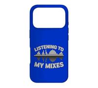 Carcasa para iPhone 17 Pro Productor Musical DJ Escuchando Mis Mezclas Sound Wave