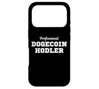 Carcasa para iPhone 17 Pro Professional Dogecoin HODL Crypto Mining Doge Dank Meme Coin