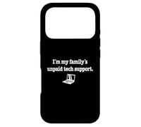 Carcasa para iPhone 17 Pro Programador IT Guy I'm My Family's Unpaid Tech Support