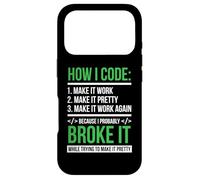 Carcasa para iPhone 17 Pro Programador Nerd - Programadores Software Desarrollador