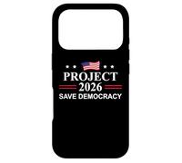 Carcasa para iPhone 17 Pro Project 2026 Save Democracy Defend Protest Fight Oligarchy