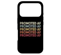 Carcasa para iPhone 17 Pro Promoted AF New Dad Promotion Grandpa Funny Dad Aunt Uncle
