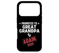 Carcasa para iPhone 17 Pro Promoted To Great Grandpa Again 2026 Great Grandpa To Be