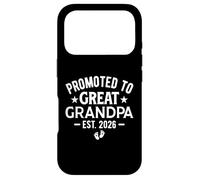 Carcasa para iPhone 17 Pro Promoted to Great Grandpa EST 2026 Pregnancy Announcement