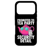Carcasa para iPhone 17 Pro Promoted To Tea Party Security Detail Funny Dad