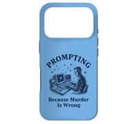 Carcasa para iPhone 17 Pro Prompting AI Coder: Humor informático Retro