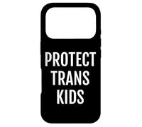 Carcasa para iPhone 17 Pro Proud Protect Trans Kids | Pro LGBTI Demonstration | Pride